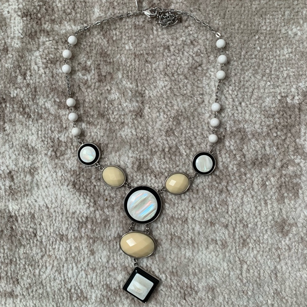 Beaded Statement Necklace